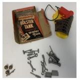 Marx Fix-It Tractor Tools, Spaceman helmets and