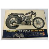 Revell Triumph 1/8 Scale Drag Bike model kit