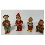 4 wind-up mechanical toys