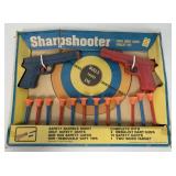 Sharpshooter Twin Dart Guns Target Set in box