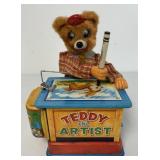 Yonezawa battery op. Teddy the Artist