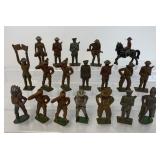 lot of 15+ mostly Grey Iron soldiers