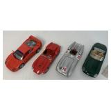 4 Franklin Mint and Danbury Mint model cars