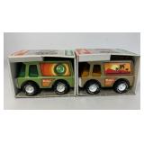 2 Buddy L Fancy Vans in boxes