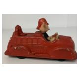 Sun Rubber Mickey & Donald Fire Dept. Truck