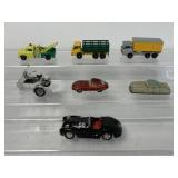 lot of Matchbox, Brumm  & West German tin cars