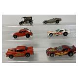 lot of 5 Hot Wheels and 1 Matchbox