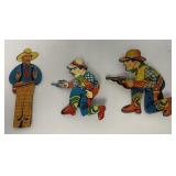 cowboy whistle and clickers