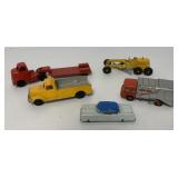 5 Tootsietoy and Matchbox vehicles