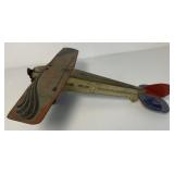 Girard Air Mail tin wind-up airplane