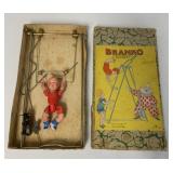 Japanese Branko Mechanical Acrobat in box