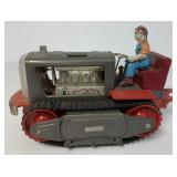 Japanese battery op. Lited Piston Action Tractor