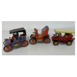 2 Modern Toys lever action cars and a Japanese