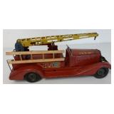 Marx wind-up fire truck
