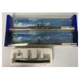 (2) 1:1200 Minic Fighting Ships in packages