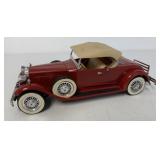 Hubley 1930 Packard Roadster assembled model