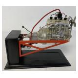 Gescha battery op transparent engine model