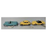 3 Franklin Mint car models
