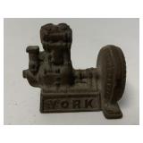 cast iron YORK compressor paperweight