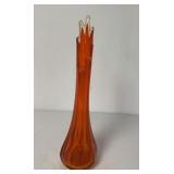 Mid Century Modern Swung Glass Vase