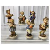 (6) W Germany Hummel Figurines