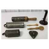 7 Graters/Candle Holder/Cookie Cutter/Pastry