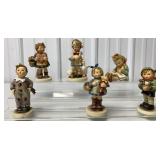 (6) W Germany Hummel Figurines