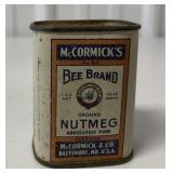 Bee Brand 1oz. Nutmeg tin