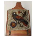 folk art hook pattern on board Kathy Graybill?