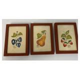 3 small Bill Rank Theorem paintings