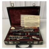 Henri Bouche Clarinet in case