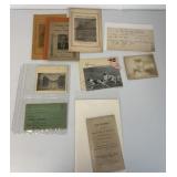 lot of York ephemera including German sermon