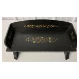 small painted wagon seat