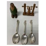 Tony Tiger & Woody Woodpecker Spoons plus