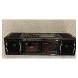 Yorx AM-FM Stereo Dual Cassette Radio