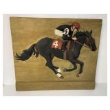 horse racing plaque