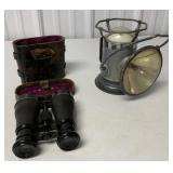 Delta Powerlite Lantern and Deraisme binoculars