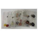 lot of small advertising items