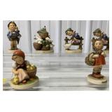 (6) W Germany Hummel Figurines
