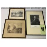 3 framed prints