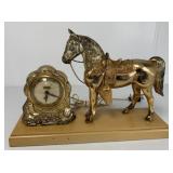 United Horse Clock