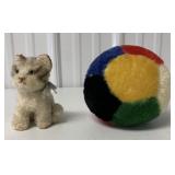 Steiff Susi Cat & Gymnastics Ball