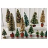 10+ Vintage Bottle Brush Christmas Trees