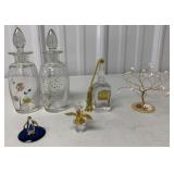 Swarovski Crystal Calla lilies plus sand dollar