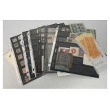 box lot of stamps
