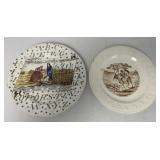 2 alphabet plates