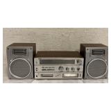 Yorx AM-FM Cassette & 8 Track Radio w/ Electronic