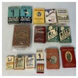 lot of tobacco packs, chocolate cigarette boxes,
