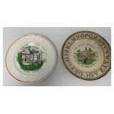 2 alphabet plates
