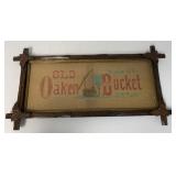 Old Oaken Bucket Motto Sampler